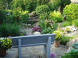 Beispielbild für einen gestalteten Teich