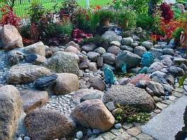 Beispielbild für einen gestalteten Teich