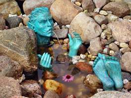 Beispielbild für einen gestalteten Teich